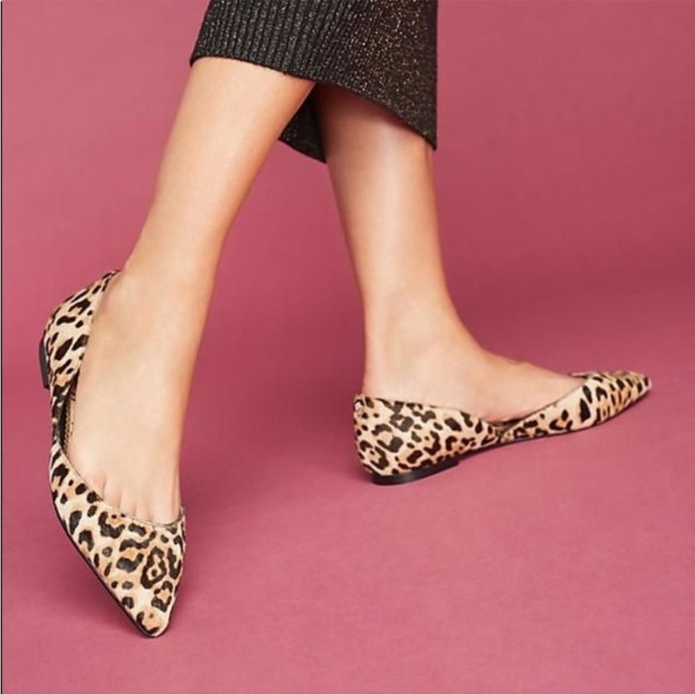 NWOT Sam Edelman Rodney D’Orsay Leopard Flats - 7